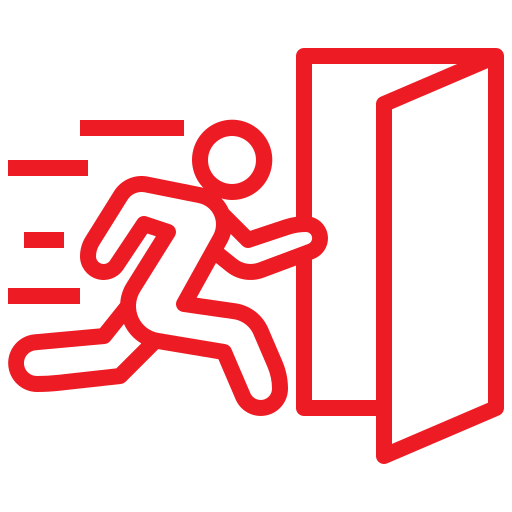 This image has an empty alt attribute; its file name is fire-exit.png